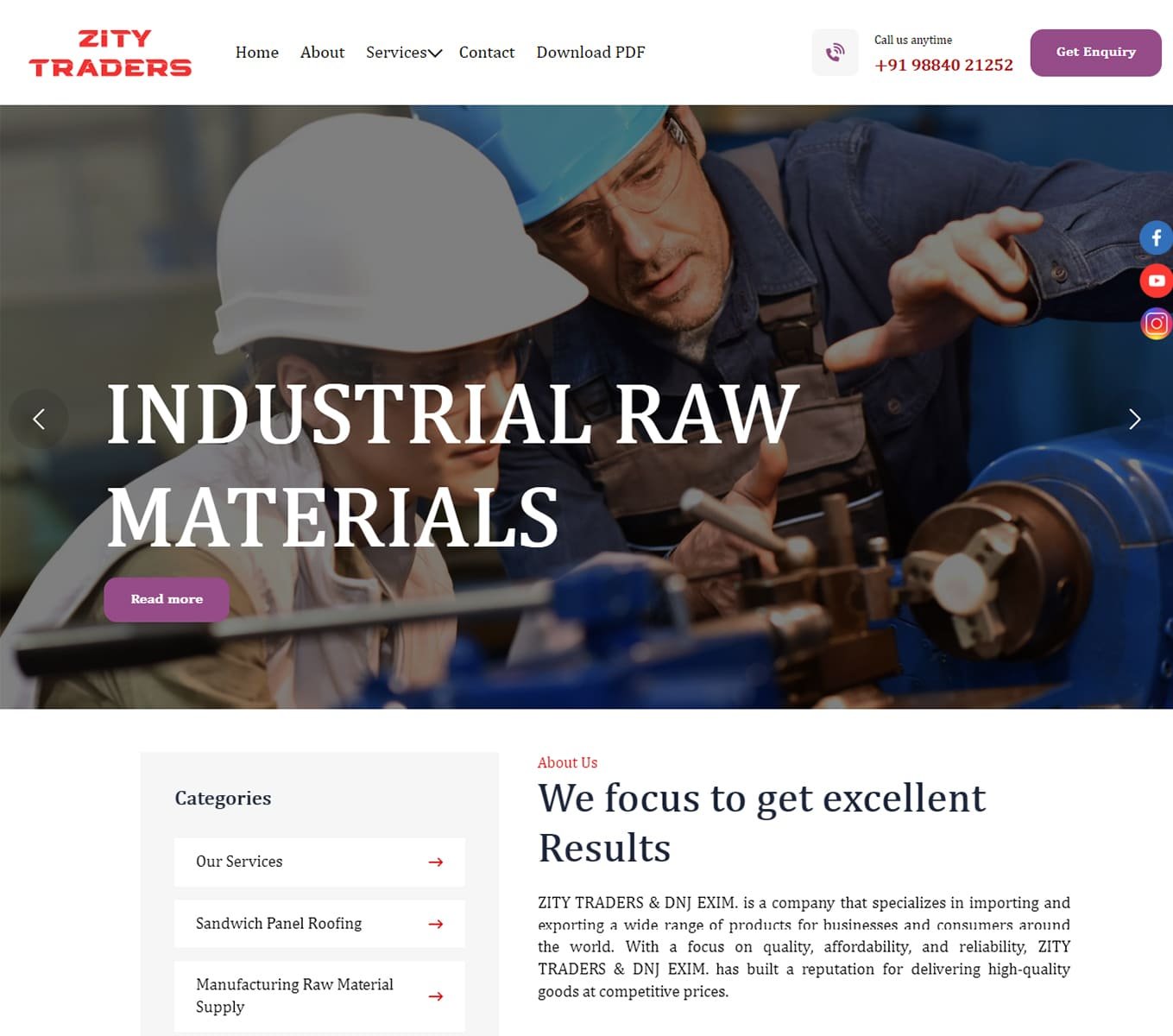 Industry-website-development